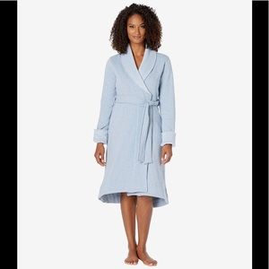 UGG Duffield II Robe blue bathrobe medium NWT NEW